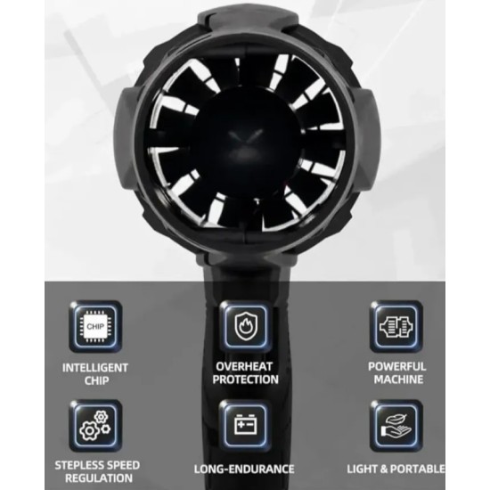 SHUO GUO TOOLS Φυσητήρας Μπαταρίας 48V Μπλε