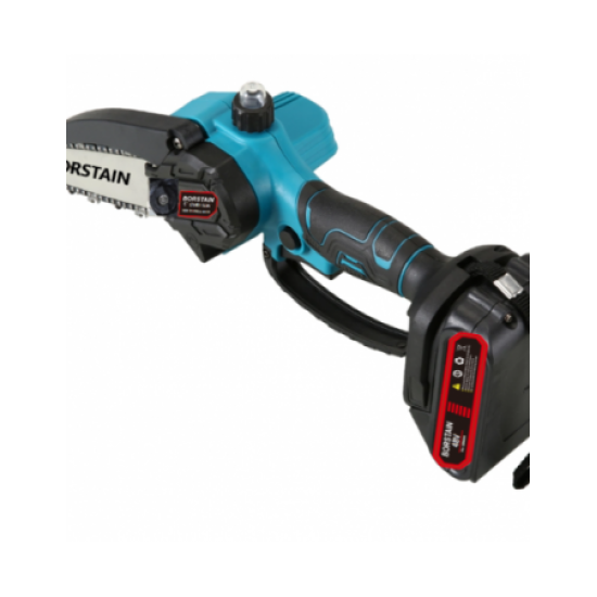 ΑΛΥΣΟΠΡΙΟΝΟ ΜΠΑΤΑΡΙΑΣ BORSTAIN 48V ME ΑΥΤΟΜΑΤΗ ΛΙΠΑΝΣΗ ΛΑΔΙΟΥ 2 ΜΠΑΤΑΡΙΕΣ 6,0ΑΗ  2 ΑΛΥΣΙΔΕΣ