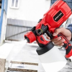 Ηλεκτρικό Πιστόλι Βαφής 550W με Δοχείο 0.8lt ZS18